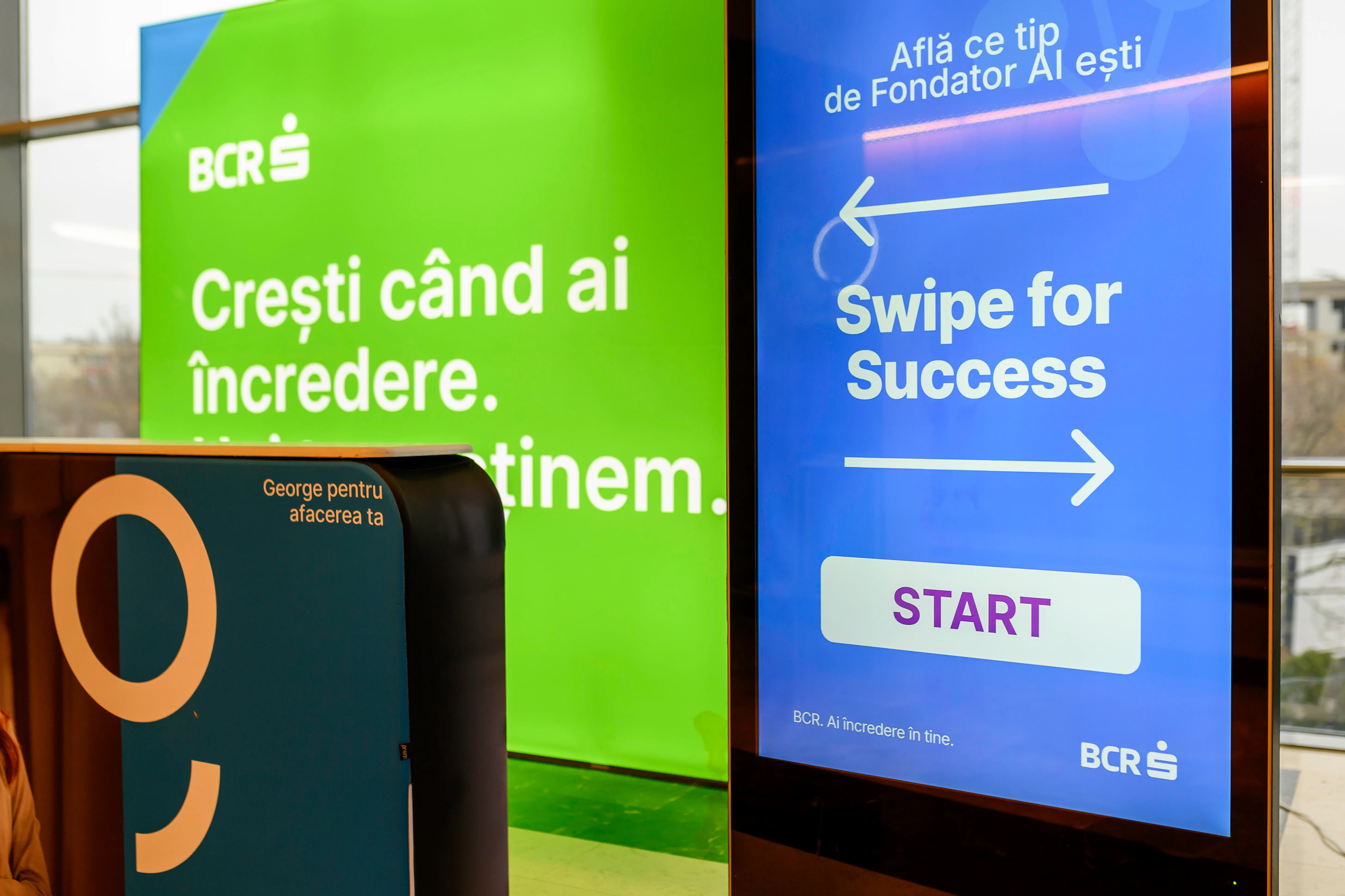 BCR Swipe for Success Interactive Experience